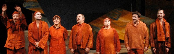 Dominique BRODIN, Marc ALLGEYER, Maria GOMEZ, Jean-Pierre ROUVELLAT, Dami�ne GIRAUD, Jean-Luc MATHEVET et Jean-Fran�ois MAENNER sont heureux de vous accueillir sur le site du Centre dramatique de La Courneuve.